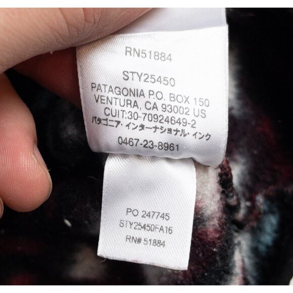 Patagonia Synchilla Snap-T Jacket Men's Small Aztec Tribal Pullover Fleece 25450 - Picture 8 of 15